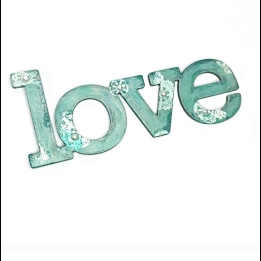 Love Sign Shabby Chic Farmhouse Wall Table Decor